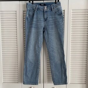 Hudson Jeans Women's Mid-Rise Straight Jeans Icy Blue 1811754 NWT Size 10/30